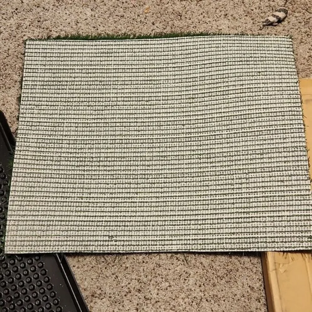 Artificial Turf Indoor Dog Puppy Potty Patch Training Mat Reusable Grass Rug‎